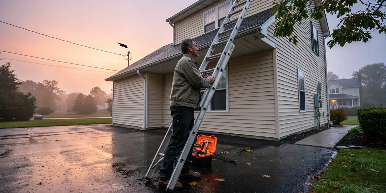 Roof Leak Water Damage in Smyrna, GA